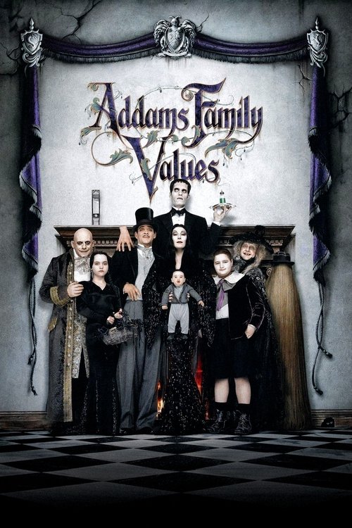 Poster von Die Addams Family in verrückter Tradition