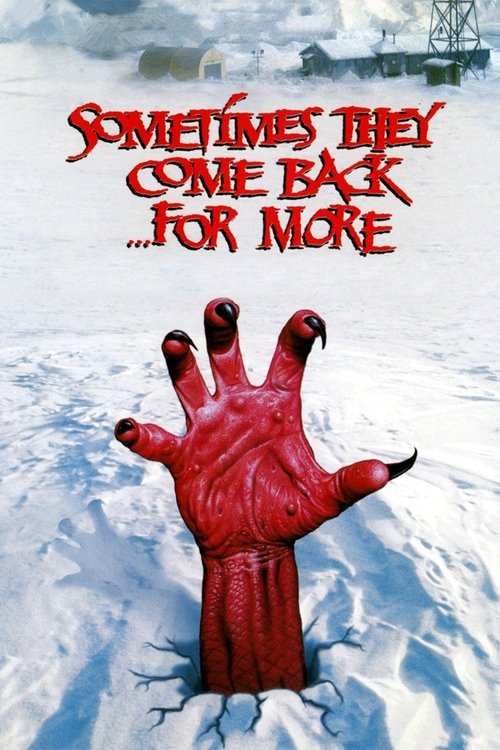 Póster de Sometimes They Come Back... for More