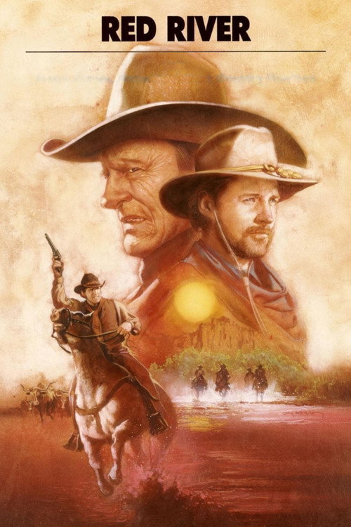 Póster de Red River
