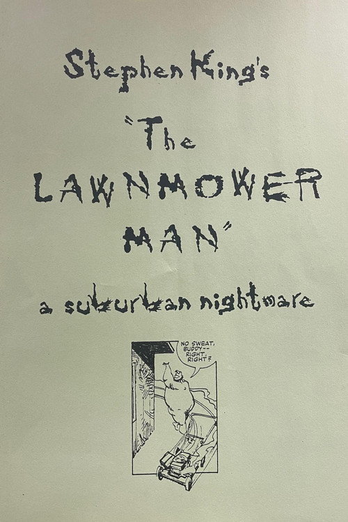 Póster de The Lawnmower Man