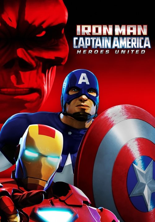 Póster de Iron Man & Captain America: Heroes United