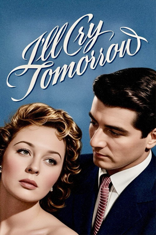 Póster de I'll Cry Tomorrow