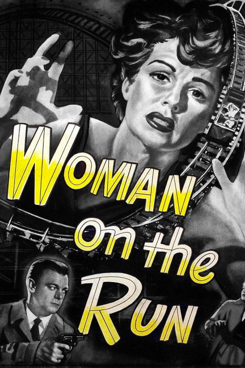 Póster de Woman on the Run