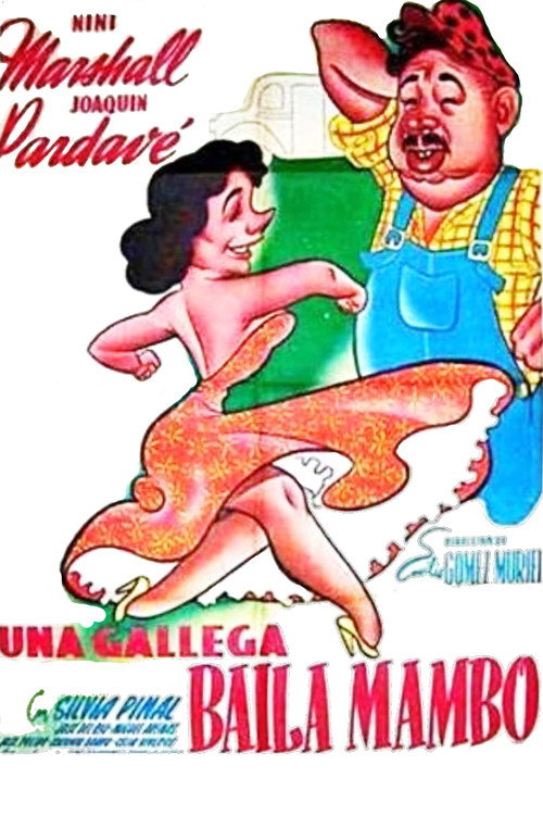 Póster de Una gallega baila mambo