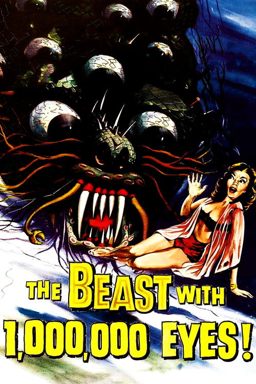 Póster de The Beast with a Million Eyes