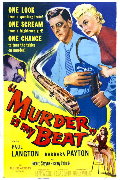 Póster de Murder Is My Beat