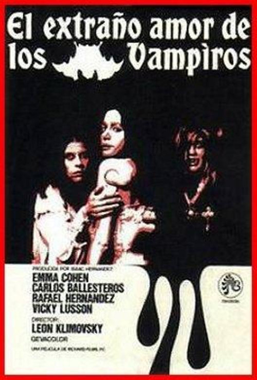 Póster de El extraño amor de los vampiros