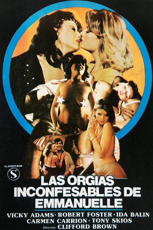 Póster de Las orgías inconfesables de Emmanuelle
