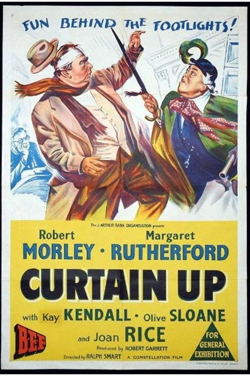 Póster de Curtain Up