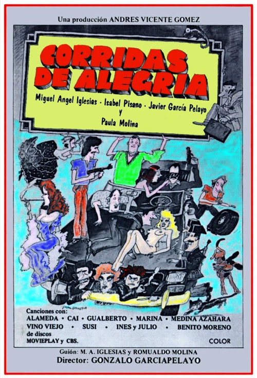 Póster de Corridas de alegría