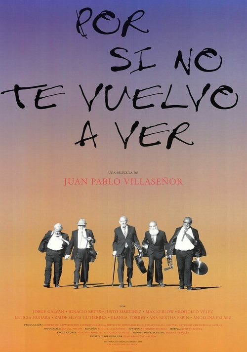 Póster de Por si no te vuelvo a ver