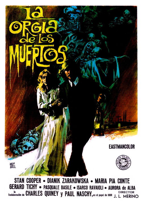 Póster de La orgía de los muertos