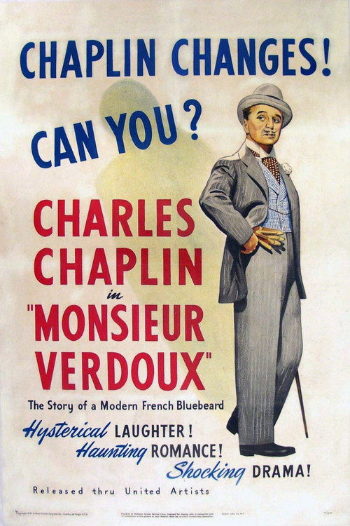Locandina di Monsieur Verdoux