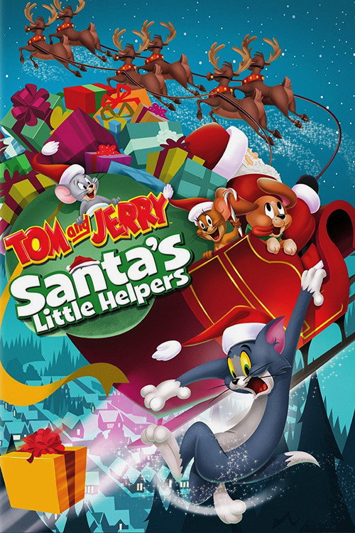 Póster de Tom and Jerry Santa's Little Helpers