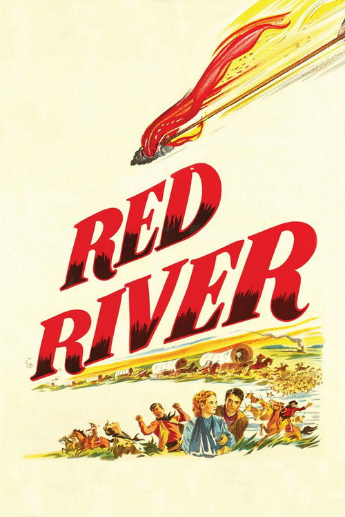 Póster de Red River