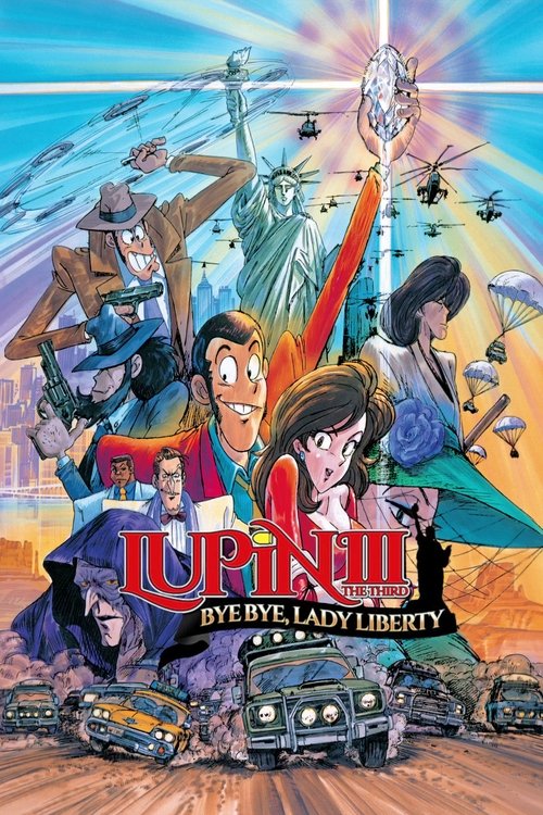 Póster de Lupin the Third: Bye Bye, Lady Liberty