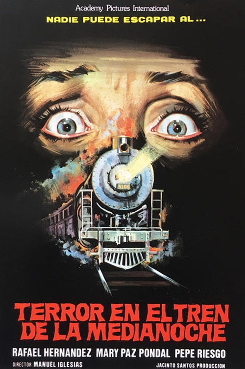 Póster de Terror en el tren de medianoche