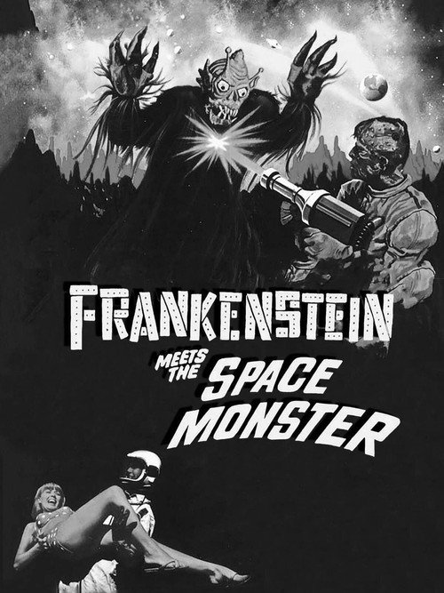 Locandina di Frankenstein Meets the Space Monster
