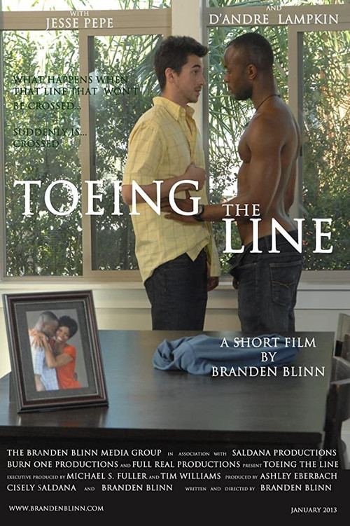 Póster de Toeing the Line