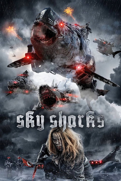 Póster de Sky Sharks
