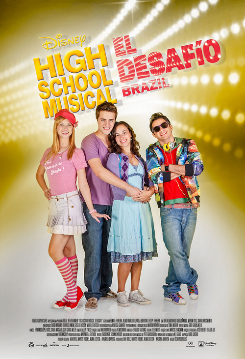 Póster de High School Musical: The Challenge Brazil