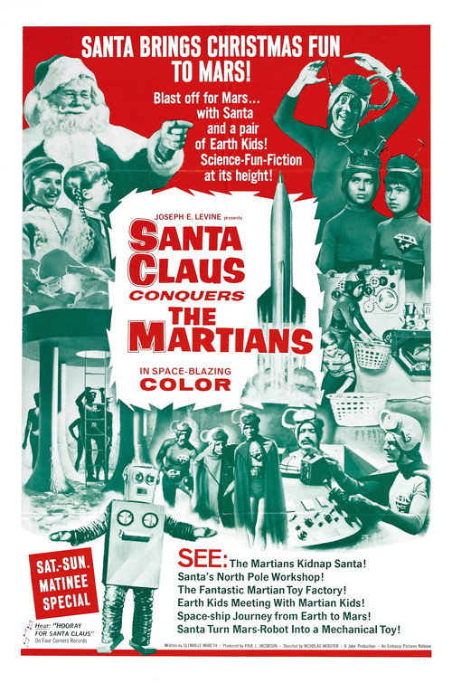 Póster de Santa Claus Conquers the Martians
