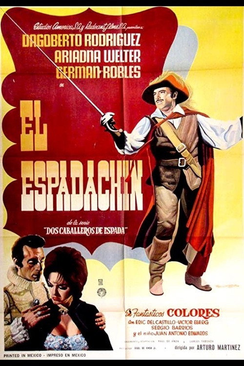 Poster von Dos caballeros de espada