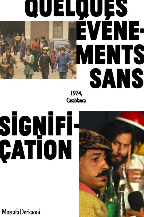 Póster de About Some Meaningless Events
