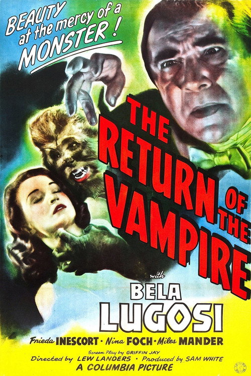 Póster de The Return of the Vampire