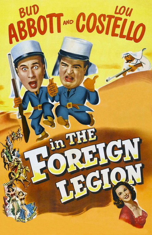 Póster de Bud Abbott and Lou Costello in the Foreign Legion
