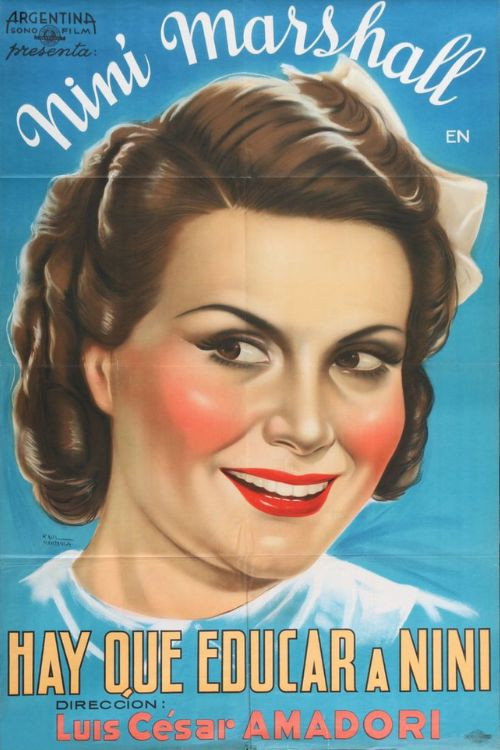 Póster de Hay que educar a Niní