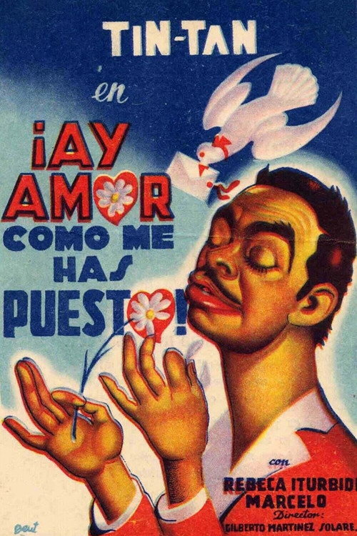 Póster de ¡Ay, amor... cómo me has puesto!