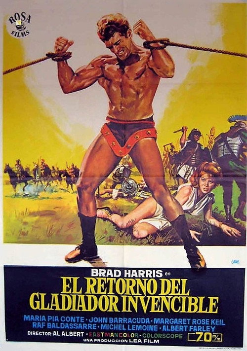 Locandina di Il ritorno del gladiatore più forte del mondo