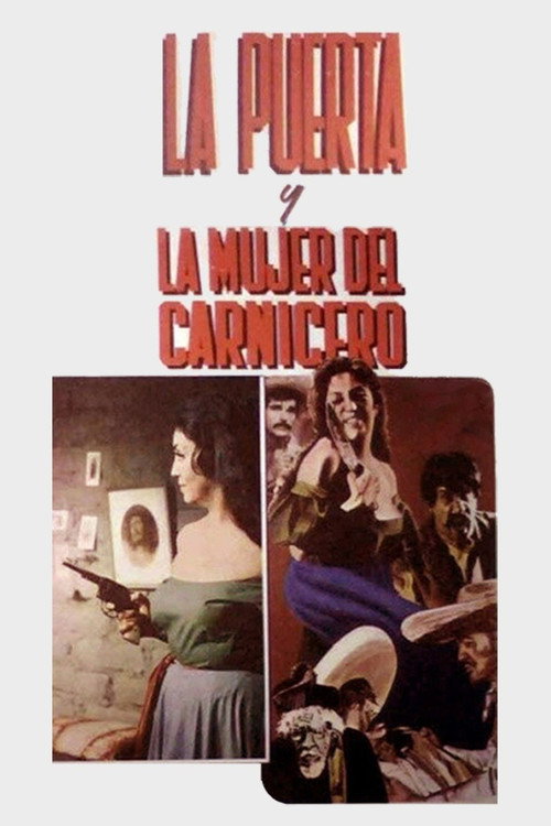 Póster de La puerta y la mujer del carnicero