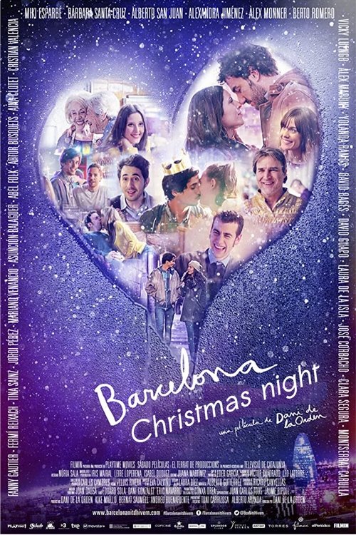 Póster de Barcelona Christmas Night