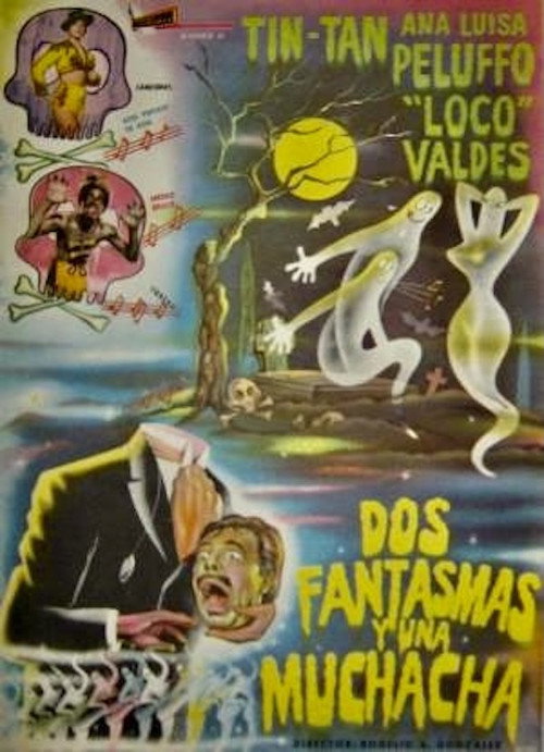 Póster de Dos fantasmas y una muchacha