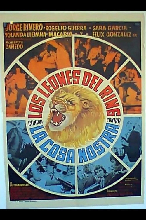 Póster de Los leones del ring contra la Cosa Nostra