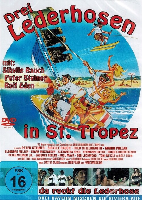 Pôster de Three Lederhosen in St. Tropez