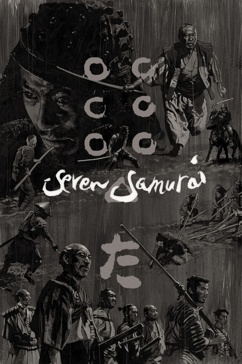 Póster de Seven Samurai