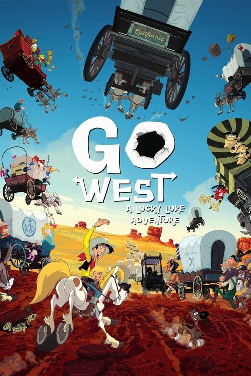 Póster de Go West: A Lucky Luke Adventure