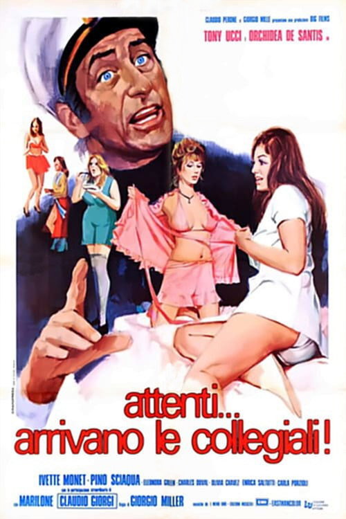 Póster de Hurry, the Schoolgirls Are Coming!