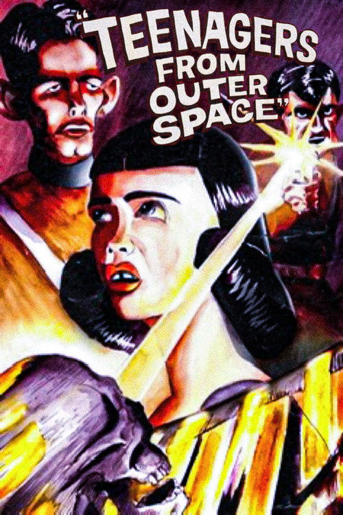 Póster de Teenagers from Outer Space