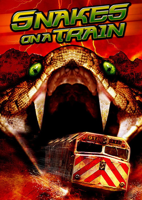 Póster de Snakes on a Train