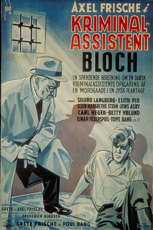 Póster de Kriminalassistent Bloch
