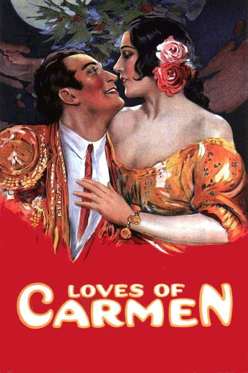 Póster de The Loves of Carmen