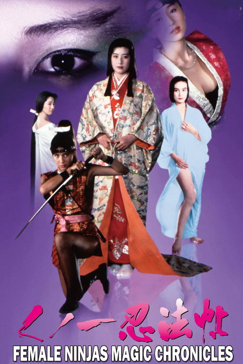 Póster de Female Ninjas Magic Chronicles
