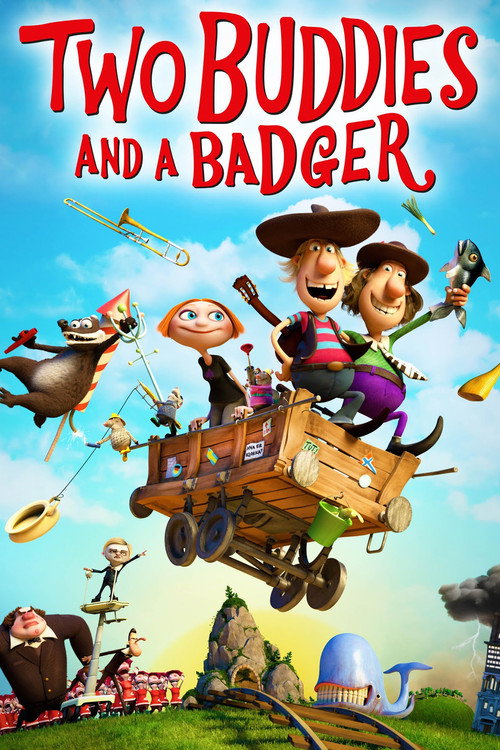 Locandina di Two Buddies and a Badger