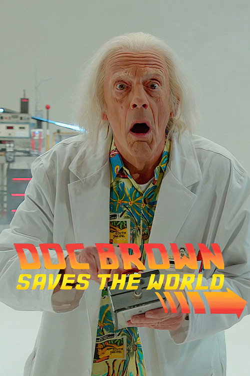 Póster de Doc Brown Saves the World