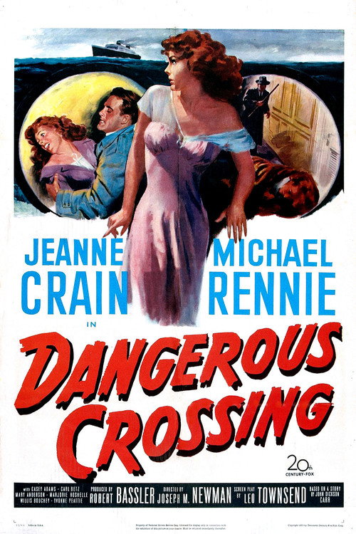 Póster de Dangerous Crossing