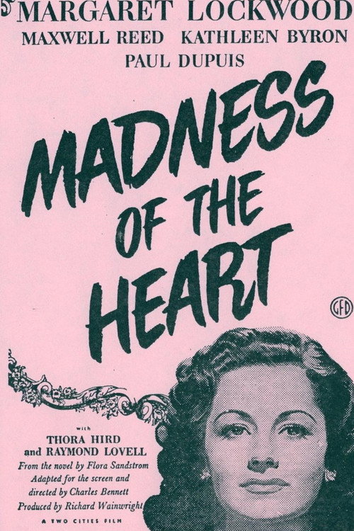 Póster de Madness of the Heart